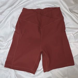 Pink Amazon Biker Shorts